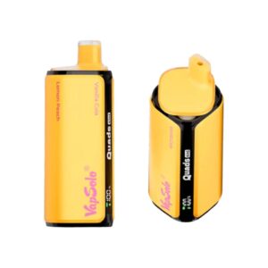 VapSolo 4in1 Quads – Vanilla Cola – Lemon Peach – Strawberry Raspberry Cherry Ice – Grape Ice