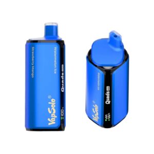 VapSolo 4in1 Quads – Watermelon Ice – Strawberry Mango – Blueberry Ice – Fizzy Cherry