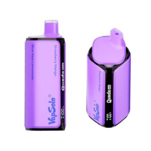 VapSolo 4in1 Quads – Strawberry Mango – Blue Razz Lemonade – Vanilla Ice Cream – Peach Berry